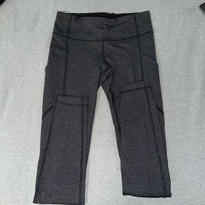 Lululemon Wunder Under Low Rise leggings with pocket